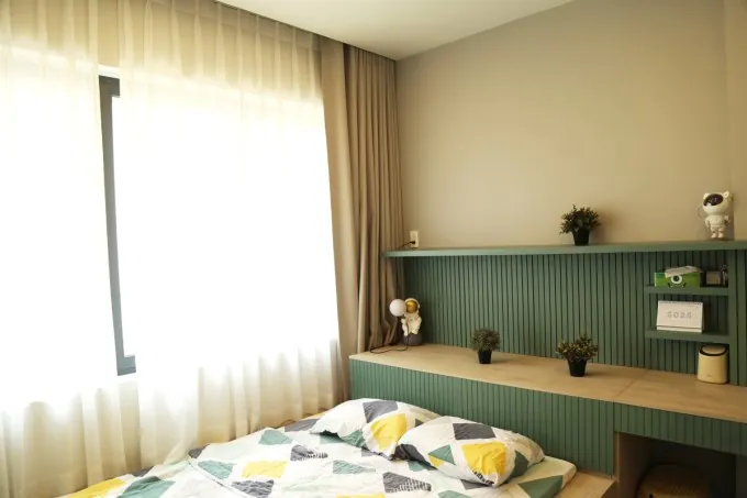 Cách "ăn gian" diện tích phòng ngủ nhỏ