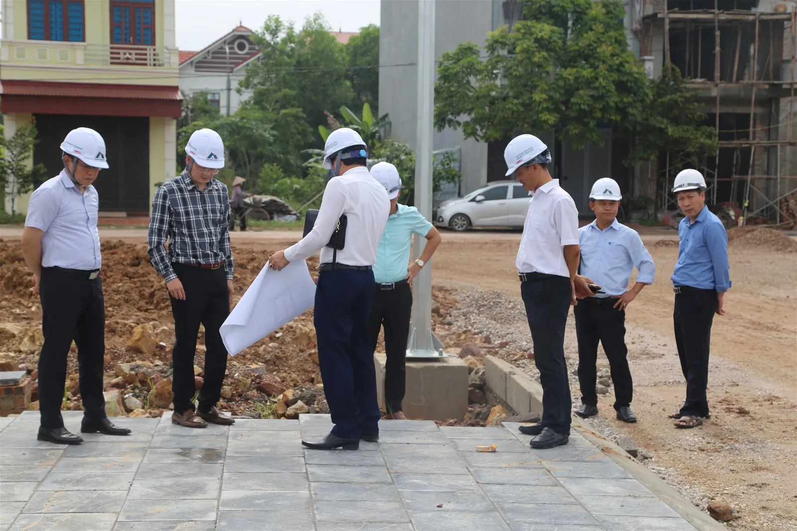 Cập nhật tiến độ dự án OM7: "đẩy nhanh các bước cuối cùng để nghiệm thu dự án" - Chủ tịch HĐQT Nguyễn Thế Hùng chỉ đạo tại dự án OM7. — ảnh 60