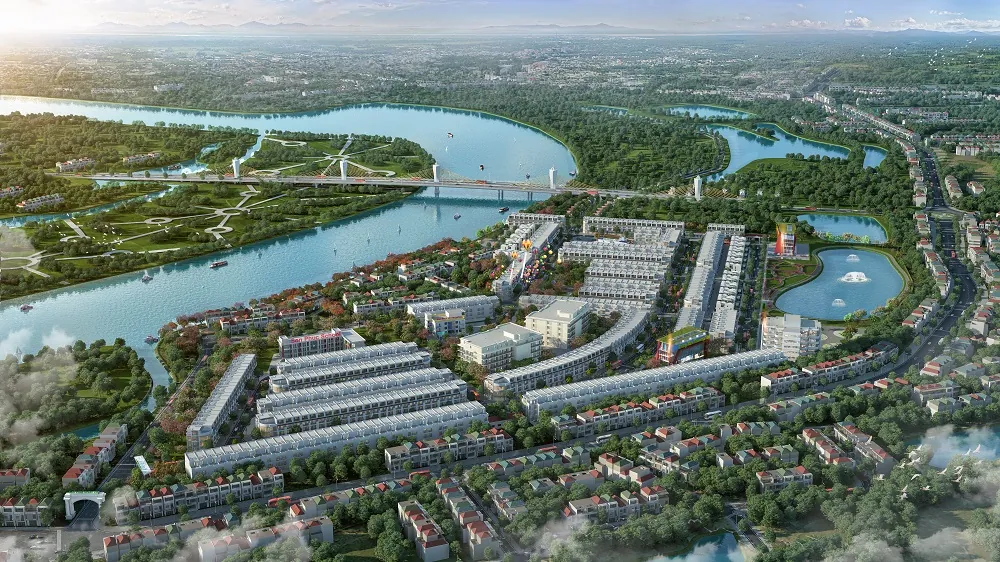 Dự án KĐT Sơn Phúc Green City có tổng diện tích 19,8 ha, quy mô 509 căn liền kề và 30 căn biệt thự, 02 tòa nhà ở xã hội. Dự án sở hữu hồ điều hòa 2 ha với mật độ cây xanh lớn, thỏa mãn tiêu chí của một KĐT xanh, mang lại môi trường sống trong lành cho cư dân