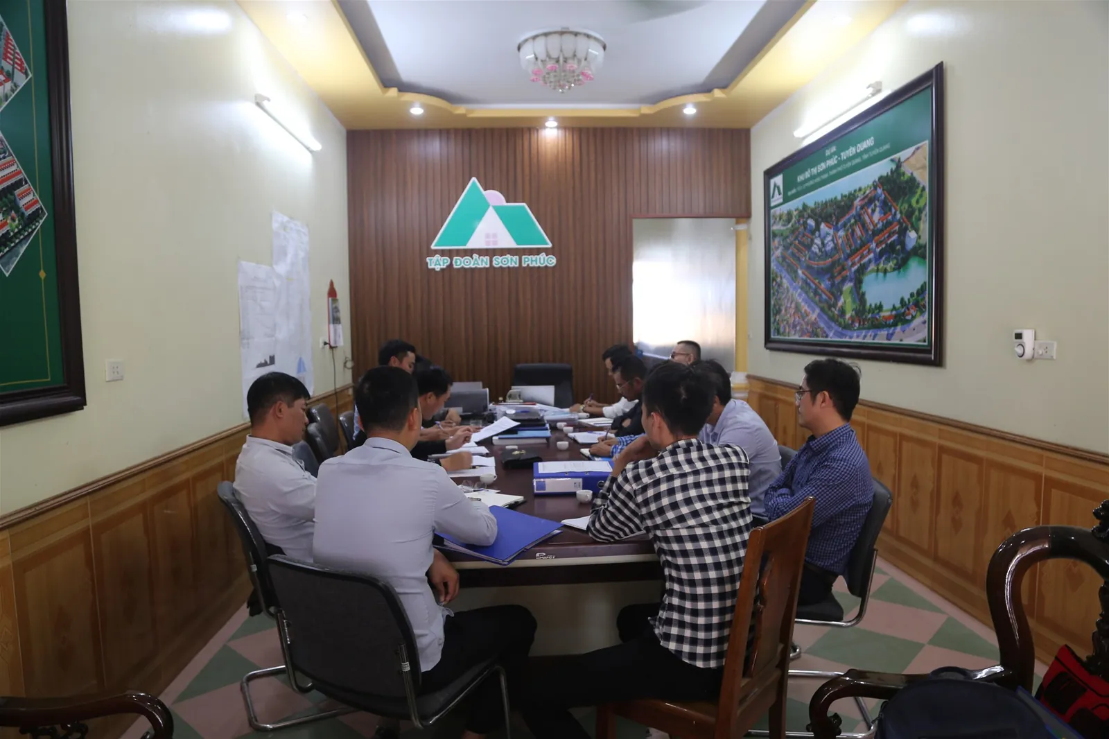 Cập nhật tiến độ thi công dự án KĐT mới bên bờ Sông Lô Tuyên Quang — ảnh 52