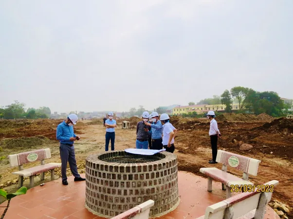 Chủ tịch HĐQT Nguyễn Thế Hùng thị sát tiến độ dự án OM7. — ảnh 8