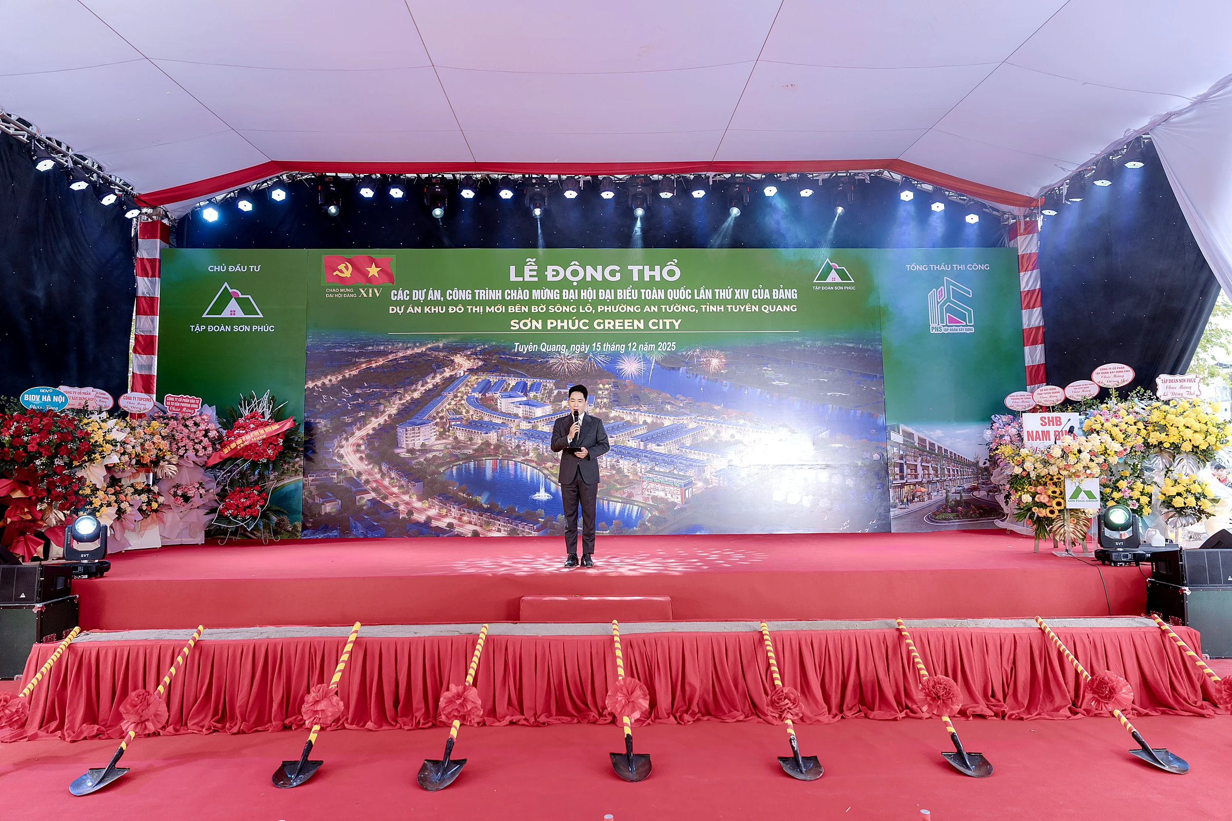 Động thổ Sơn Phúc Green City bên bờ Sông Lô, Tuyên Quang — ảnh 3