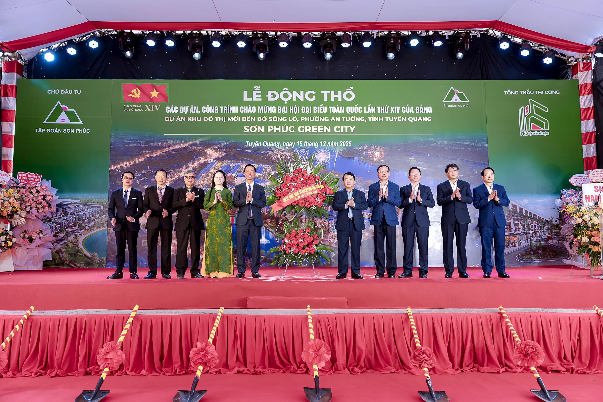 Động thổ Sơn Phúc Green City bên bờ Sông Lô, Tuyên Quang — ảnh 6