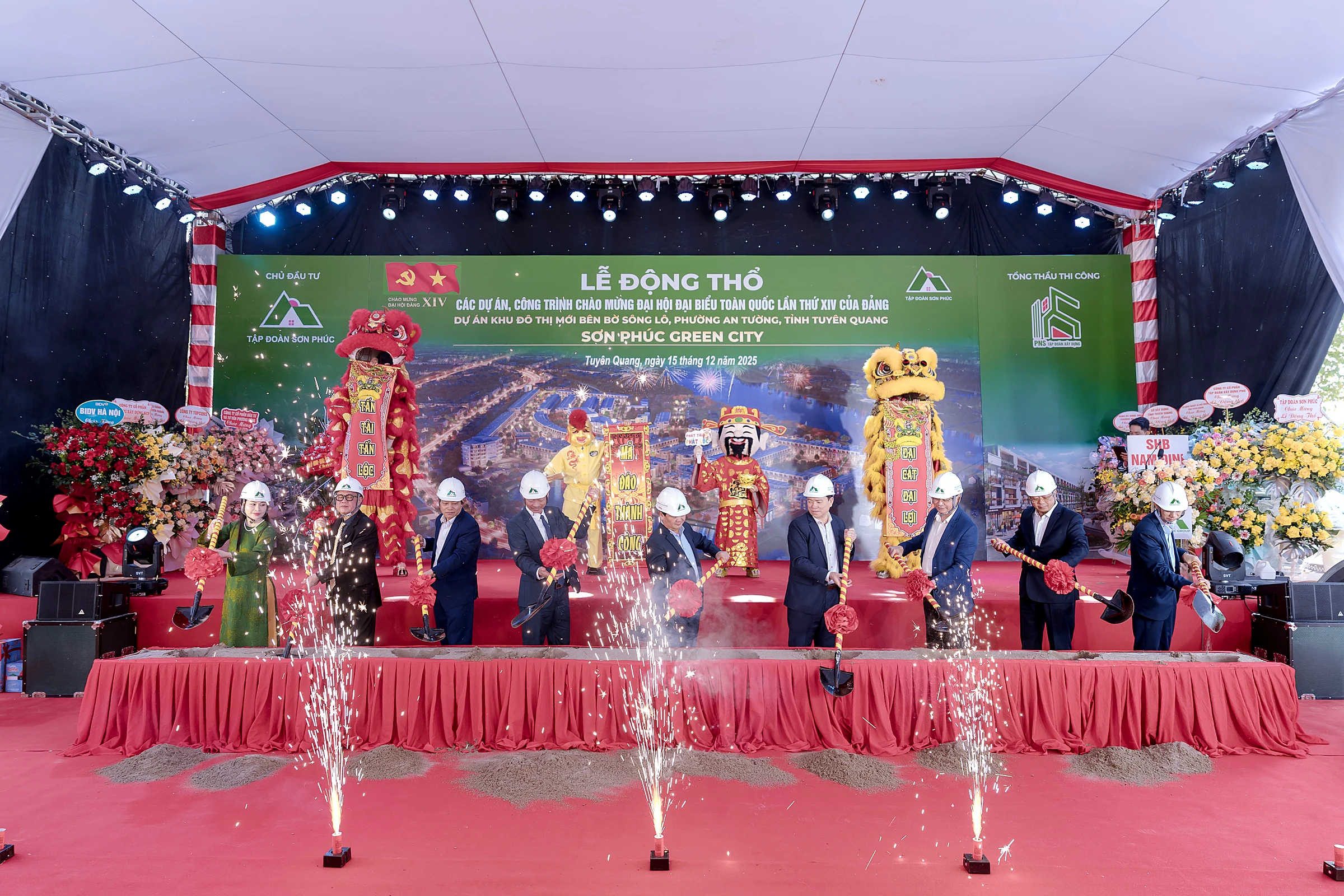 Động thổ Sơn Phúc Green City bên bờ Sông Lô, Tuyên Quang — ảnh 8