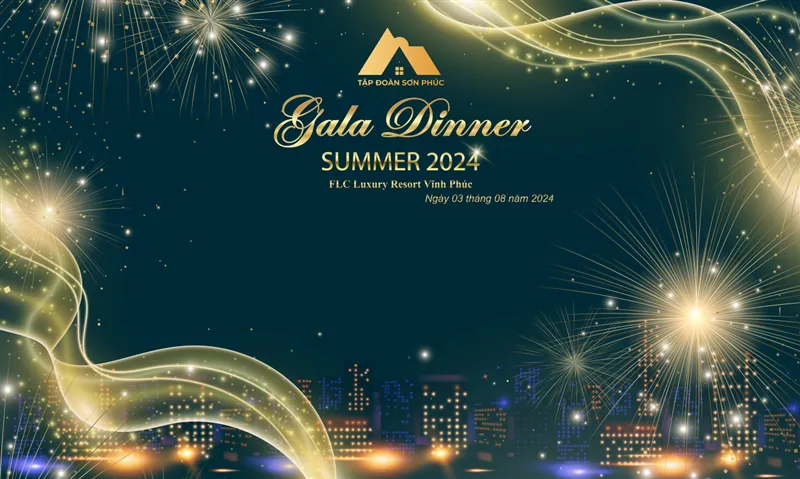 Gala dinner summer 2024