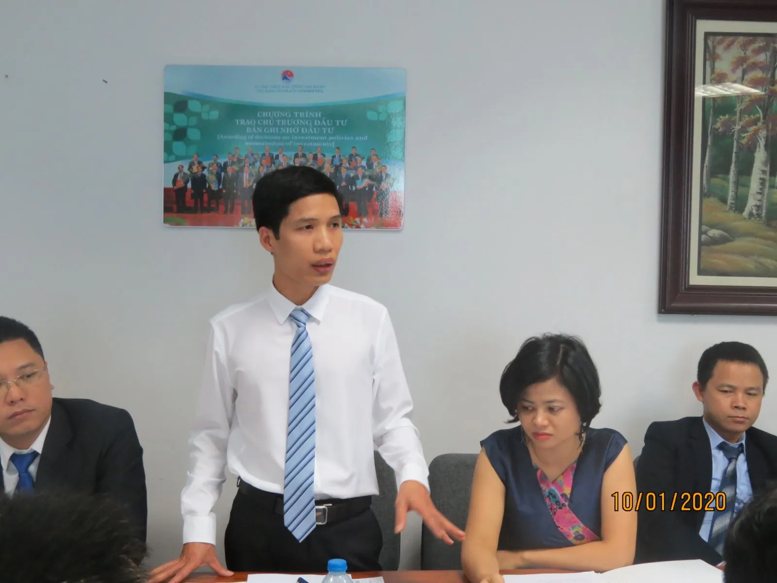 Trưởng các phòng ban báo cáo tổng kết năm 2019