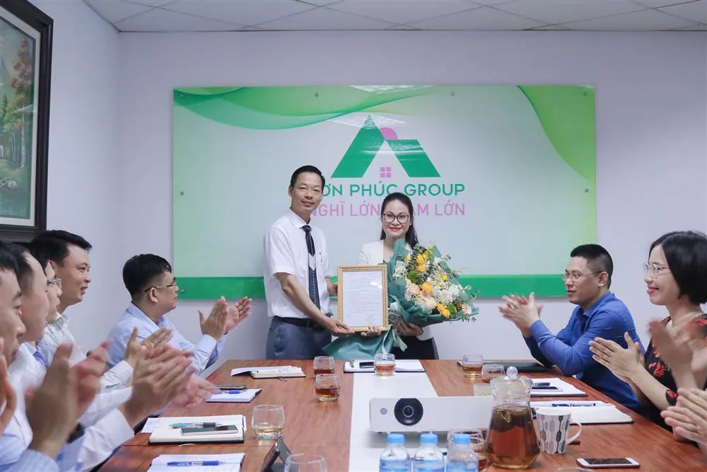 Lễ công bố quyết định bổ nhiệm phó Chủ tịch HĐQT