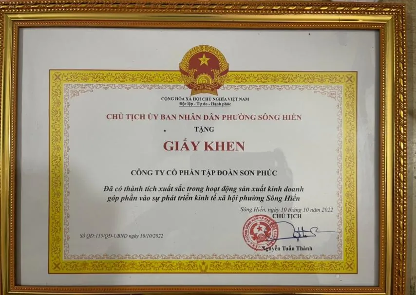 Tập đoàn Sơn Phúc chúc mừng Chủ tịch HĐQT Nguyễn Thế Hùng — ảnh 4
