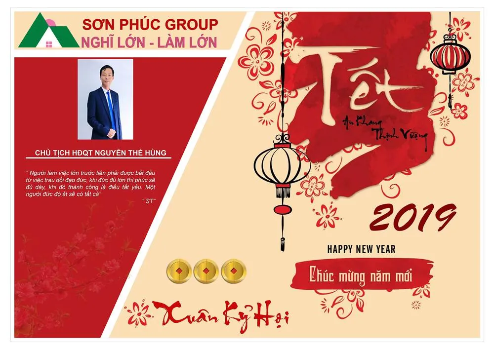 Thư chúc Tết - Chào Xuân Kỷ Hợi 2019